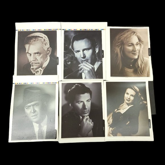 Universal Studios Home Video Catalog Prints Lot Boris Karloff JImmy Stewart Vtg